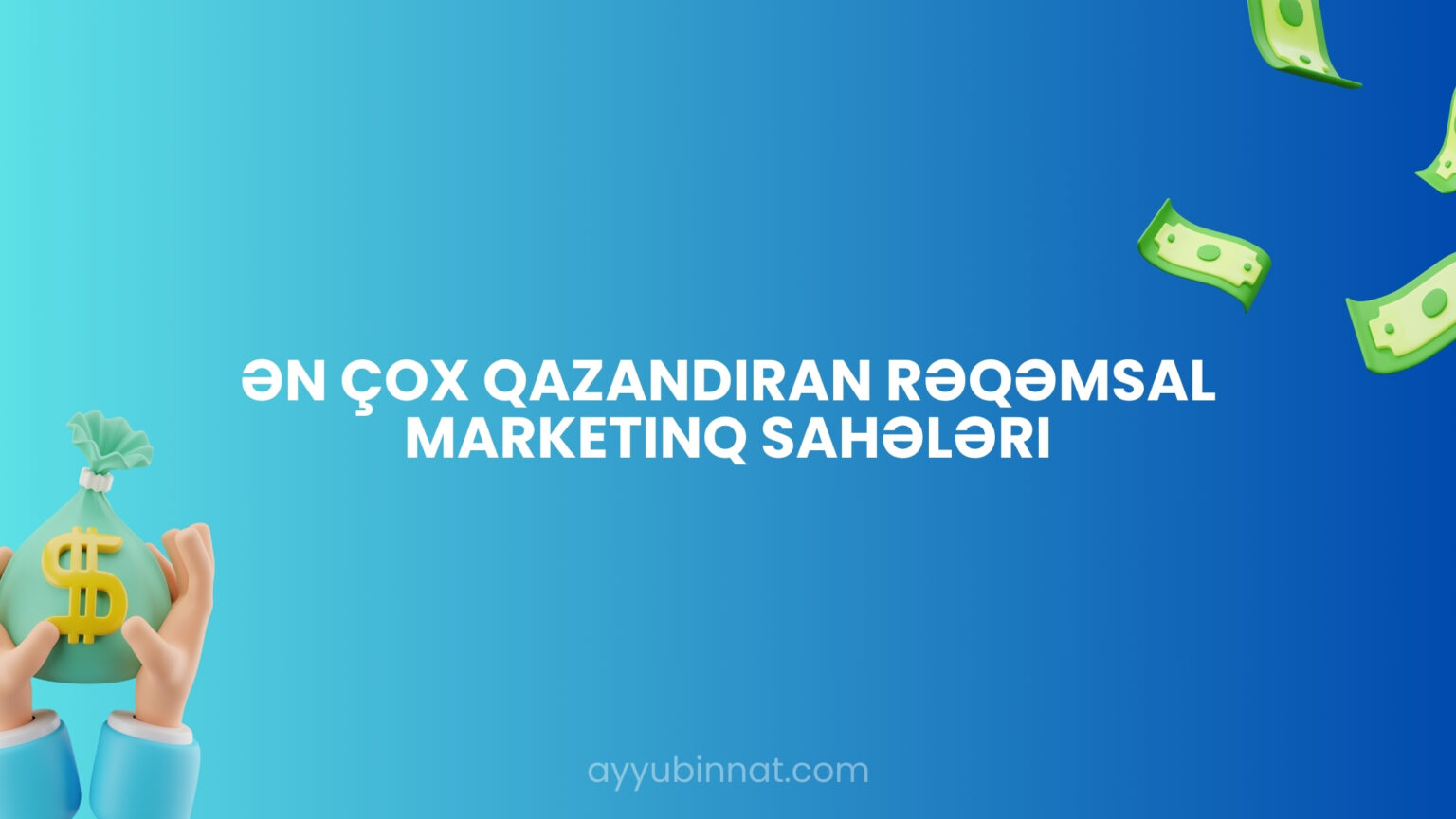 Rəqəmsal Marketinq Sahələri